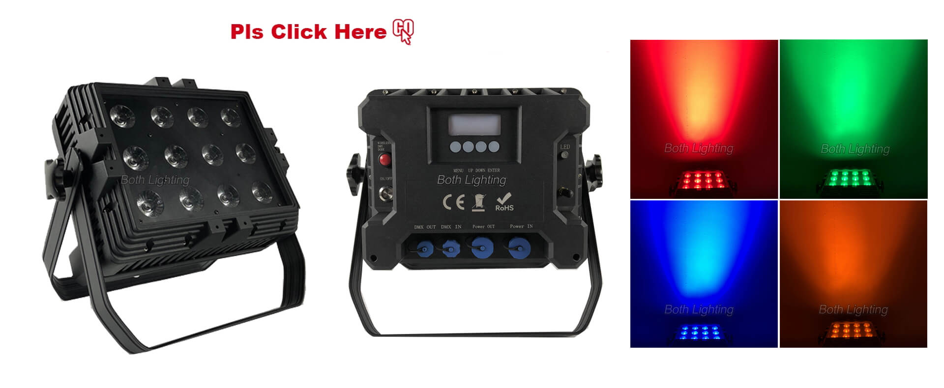 battery led par light