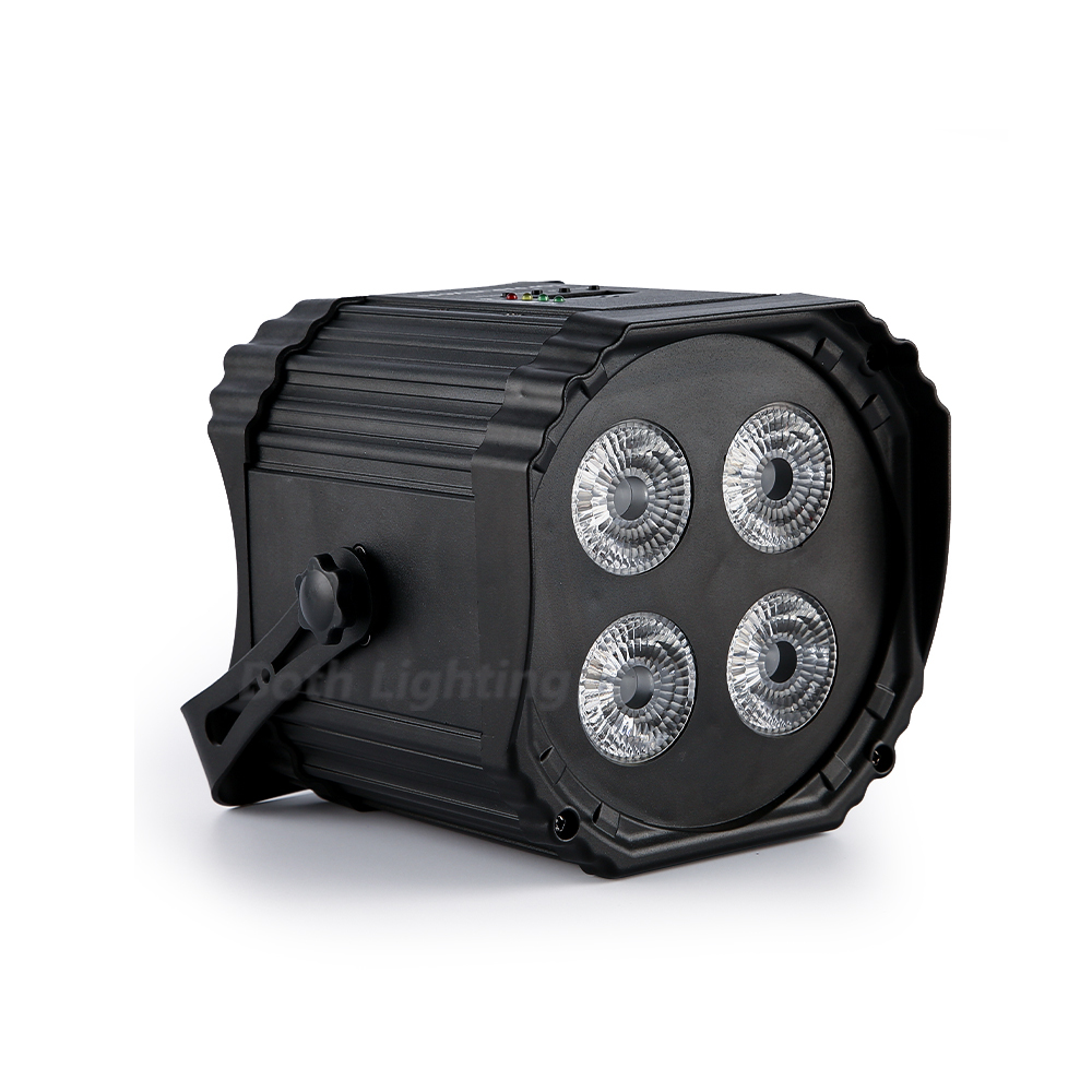 Top PAR hex6 RF 4*18W RGBWA UV 6 in 1 Wireless DMX LED Uplight RF Remote