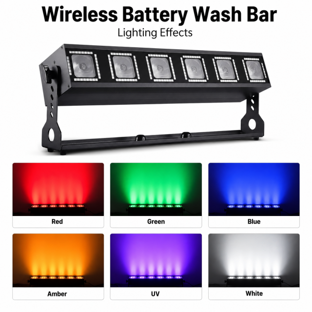 Wireless Battery Wash Bar