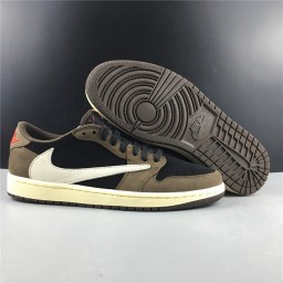 Travis Scott x Air Jordan 1 Low 'Mocha'