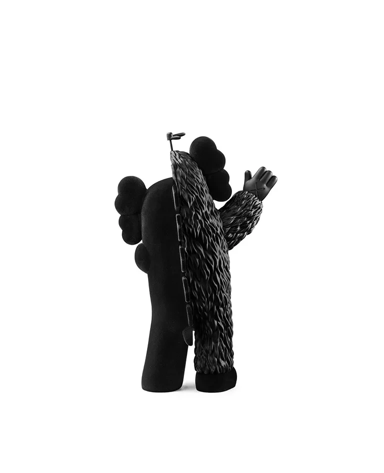 KAWS x HIRAKE PONKIKKI  KACHAMUKKU black figure