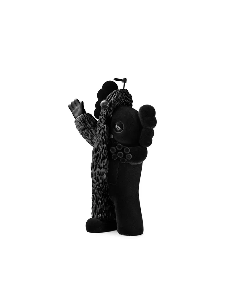 KAWS x HIRAKE PONKIKKI  KACHAMUKKU black figure