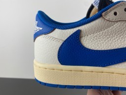 The Fragment Design x Travis Scott x Air Jordan 1 Low OG SP 'Sail Military Blue'