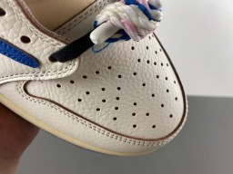 The Fragment Design x Travis Scott x Air Jordan 1 Low OG SP 'Sail Military Blue'