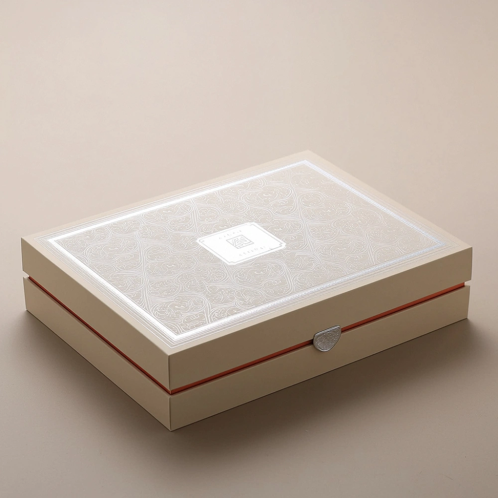 Interior view of magnetic book box