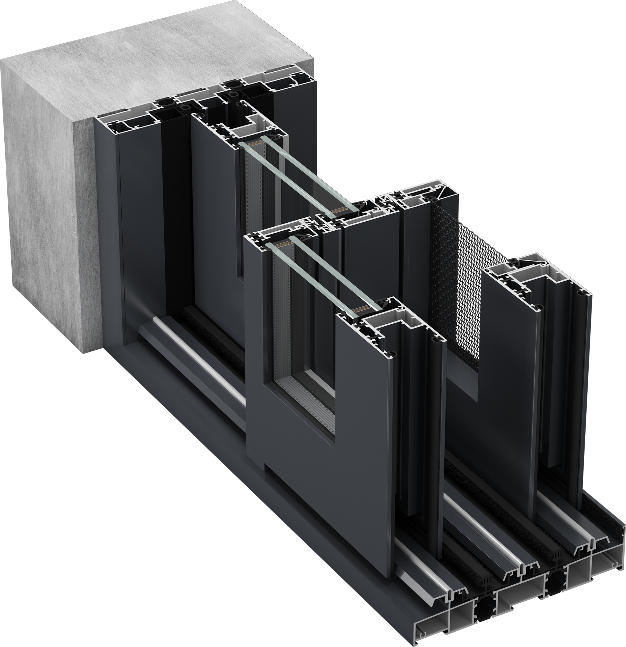 130 bridge break heavy-duty door