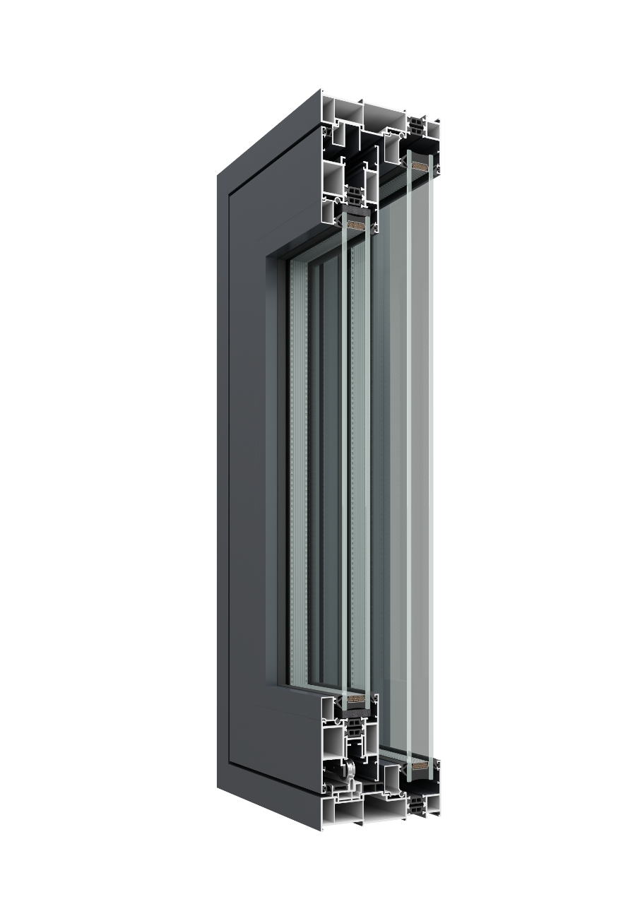 125S side pressure airtight window