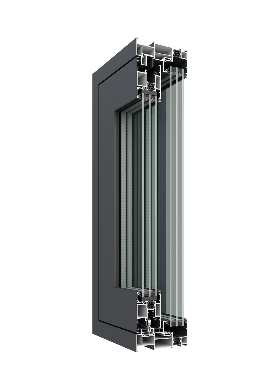 125S side pressure airtight window