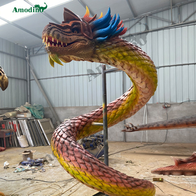 Animatronic Flying Dragon-11 Water spray & Hyper-realistic for Amusement Park