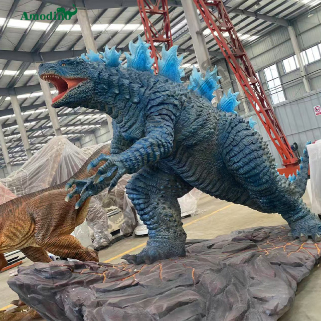 Animatronic Godzilla Water spray & Hyper-realistic for Dinosaur Park