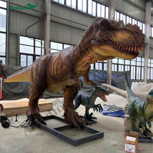 Animatrónico Tiranosaurio con Rociado e Hiperrealista para Centros Comerciales