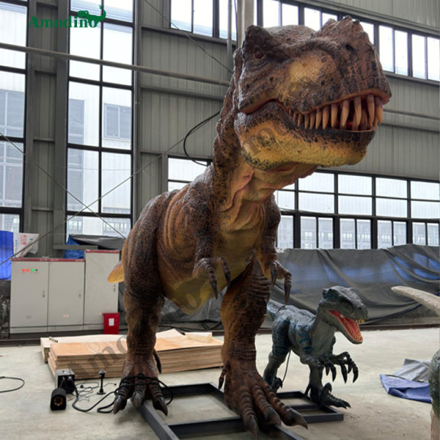 Animatrónico Tiranosaurio con Rociado e Hiperrealista para Centros Comerciales