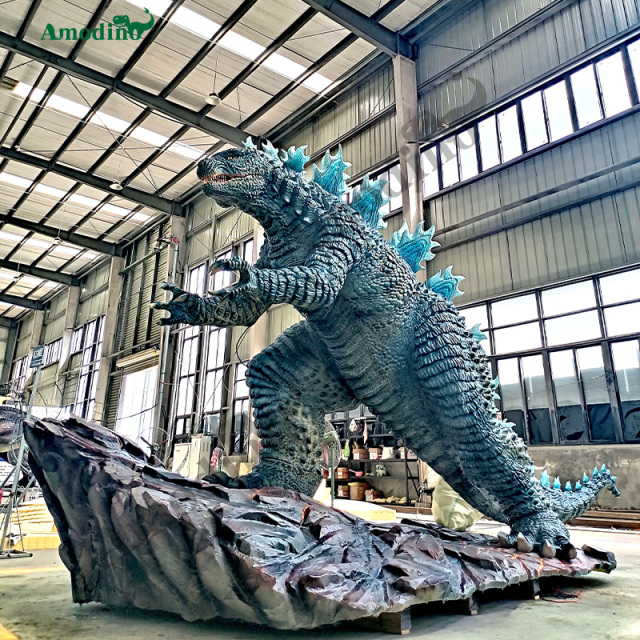 Animatronic Godzilla Water spray & Hyper-realistic for Dinosaur Park