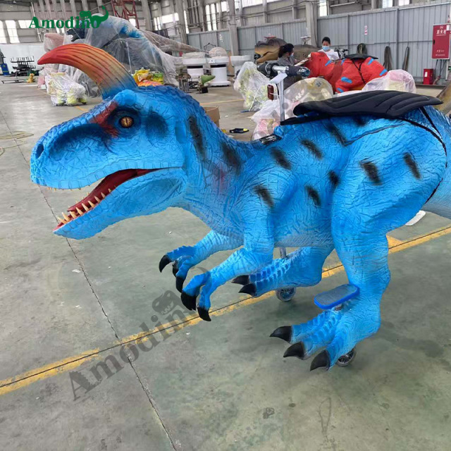 Simulation Unicorn Car Water spray & Customizable for Dinosaur Park