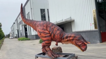 Electronic Carnotaurus Spray & Customizable for Amusement Park