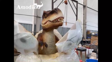 Electronic Eggshell Dinosaur Customizable & Hyper-realistic for Dinosaur Park