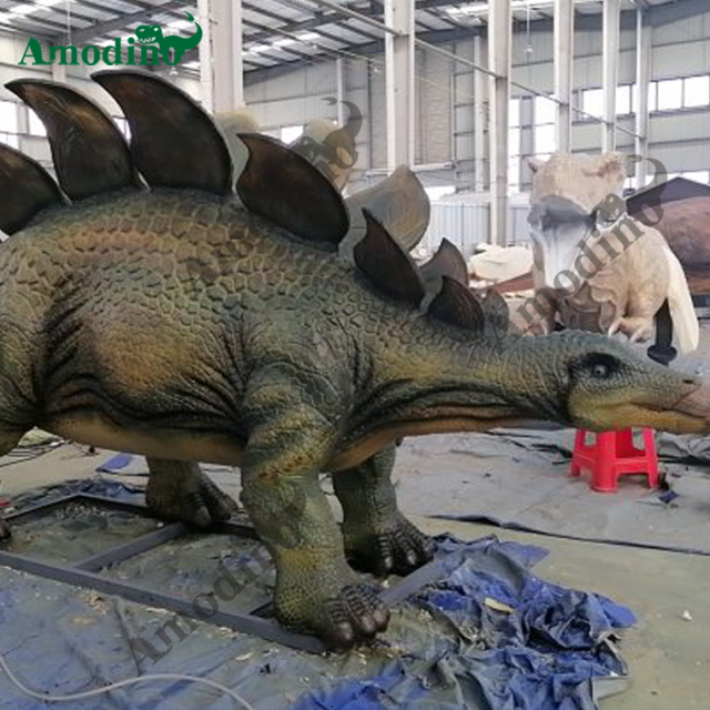 7m long animatronic Stegosaurus model