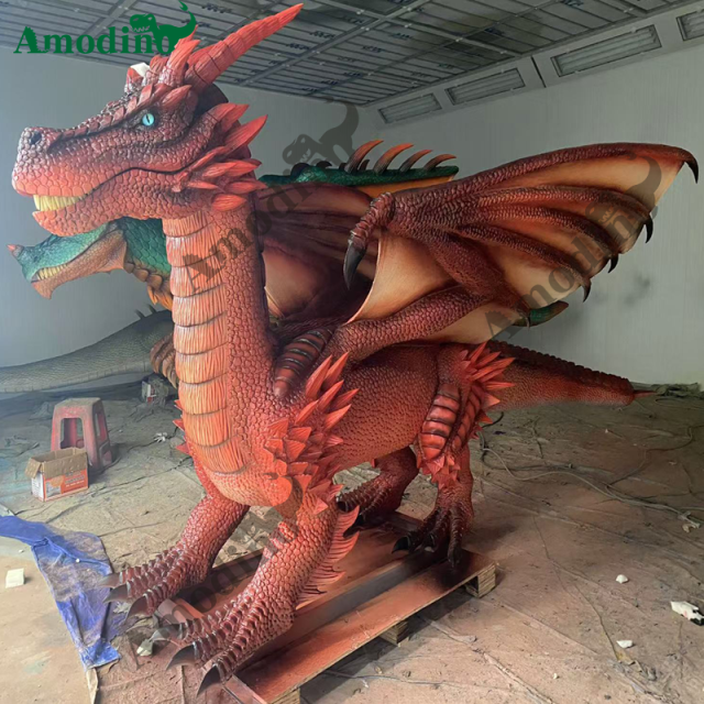 6m long electronic dragon model