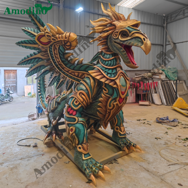Mexico customized animatronic dragon for show