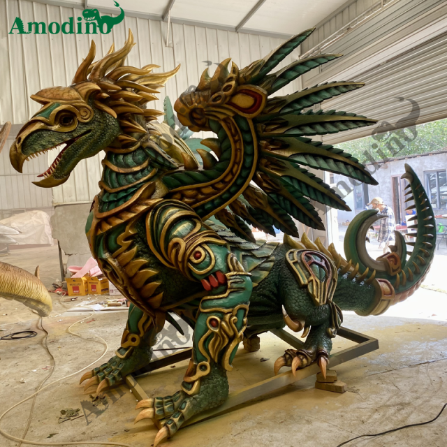 Mexico customized animatronic dragon for show