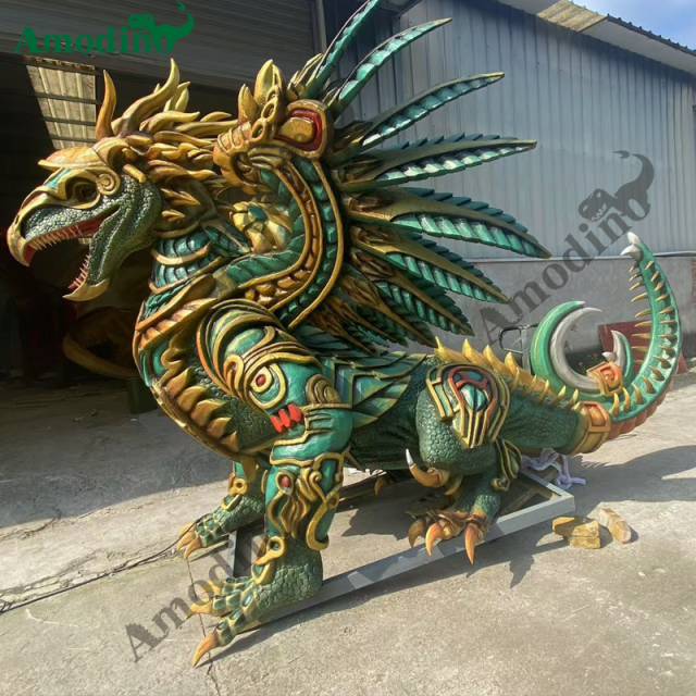 Mexico customized animatronic dragon for show