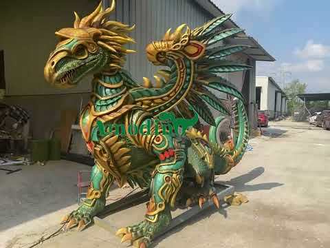 Mexico customized animatronic dragon for show