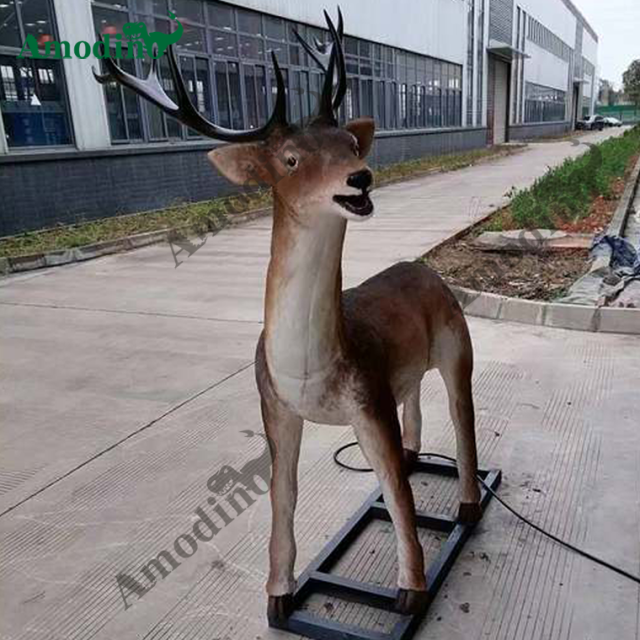 simulation deer model with movements