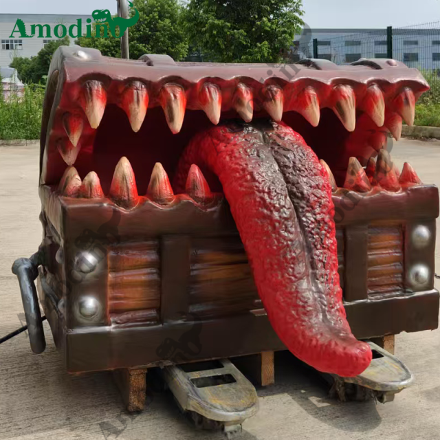 La Caja Mágica Animatrónica Parlante e Hiperrealista para Parque de Atracciones