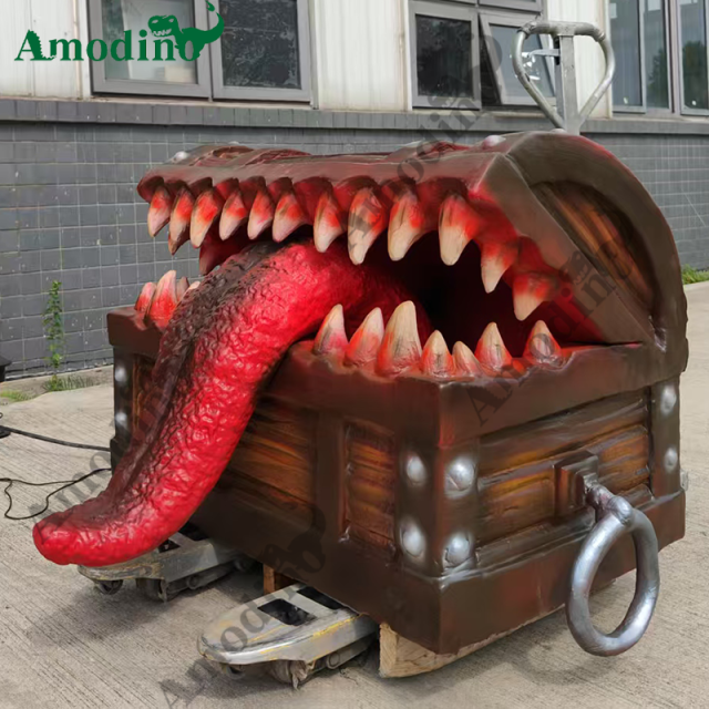 La Caja Mágica Animatrónica Parlante e Hiperrealista para Parque de Atracciones