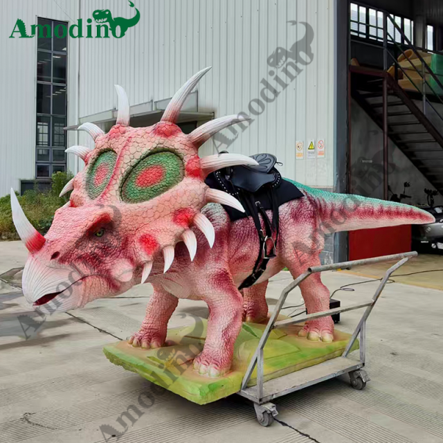 Hyper-realistic Bionics Styracosaurus Suitable for Hyper-Realistic Dinosaur Parks and Amusement Parks