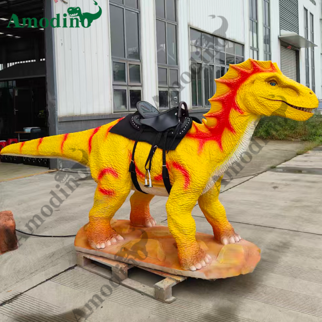 Amargasaurus cazaui electrónico y modelos hiperrealistas (aptos para parques de atracciones, zoológicos y parques temáticos)