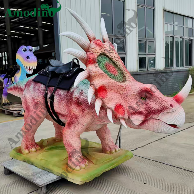 Hyper-realistic Bionics Styracosaurus Suitable for Hyper-Realistic Dinosaur Parks and Amusement Parks