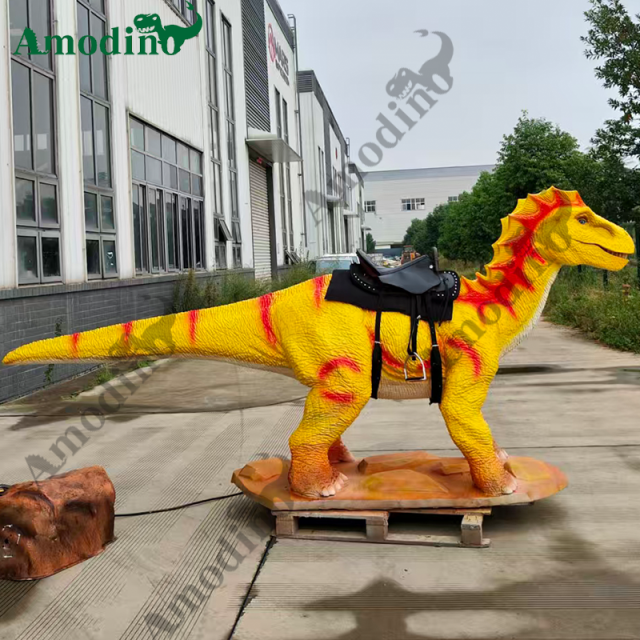 Amargasaurus cazaui electrónico y modelos hiperrealistas (aptos para parques de atracciones, zoológicos y parques temáticos)