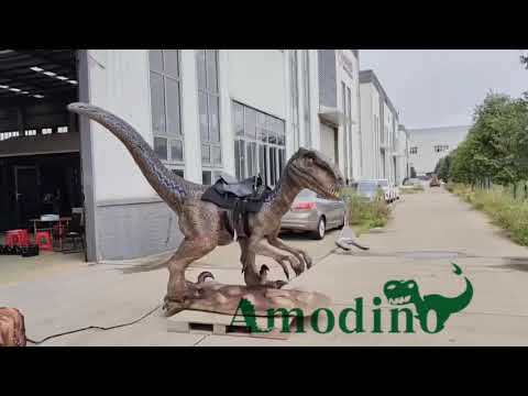 Hyper-realistic and affordable featherless raptors ideal for theme parks and zoos
