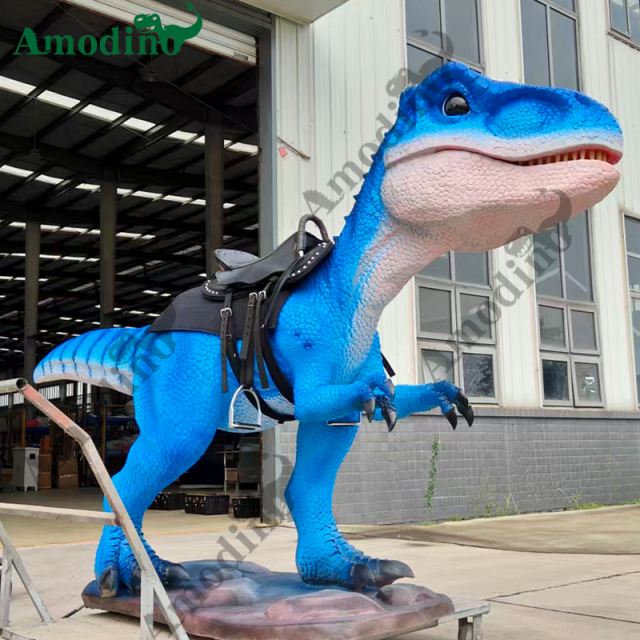 Cartoon dinosaur ride suitable for amusement parks and theme parks
