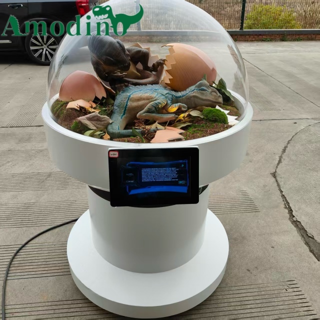 Hyper-Realistic Baby Raptor Incubator