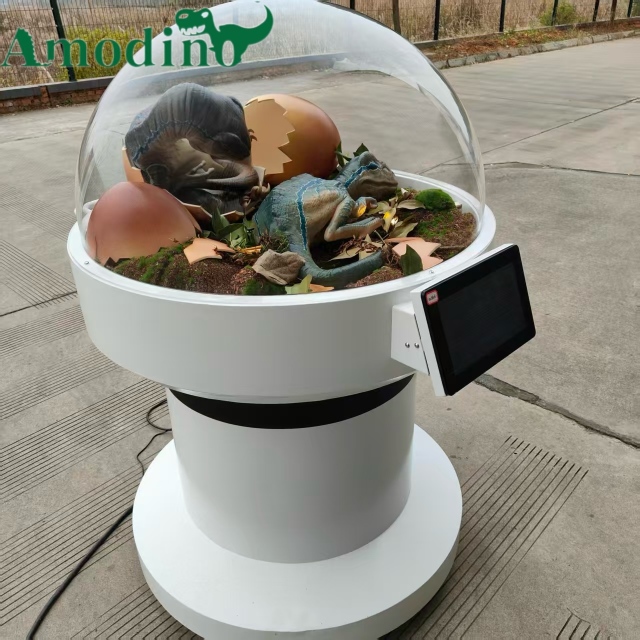 Hyper-Realistic Baby Raptor Incubator