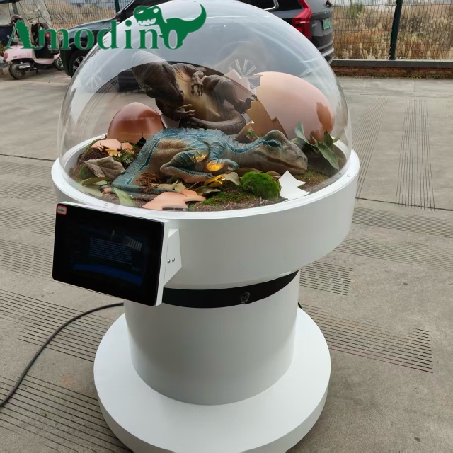 Hyper-Realistic Baby Raptor Incubator