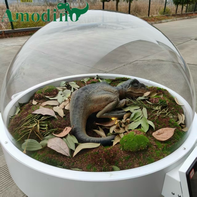 Baby Raptor Incubator Dome Display