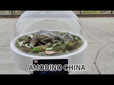 Baby Raptor Incubator Dome Display