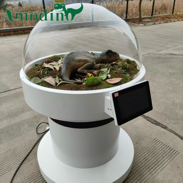 Baby Raptor Incubator Dome Display