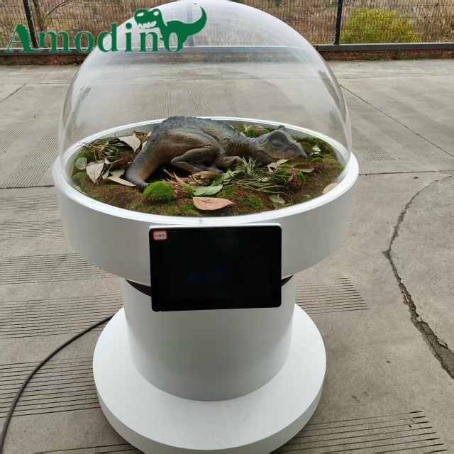 Baby Raptor Incubator Dome Display