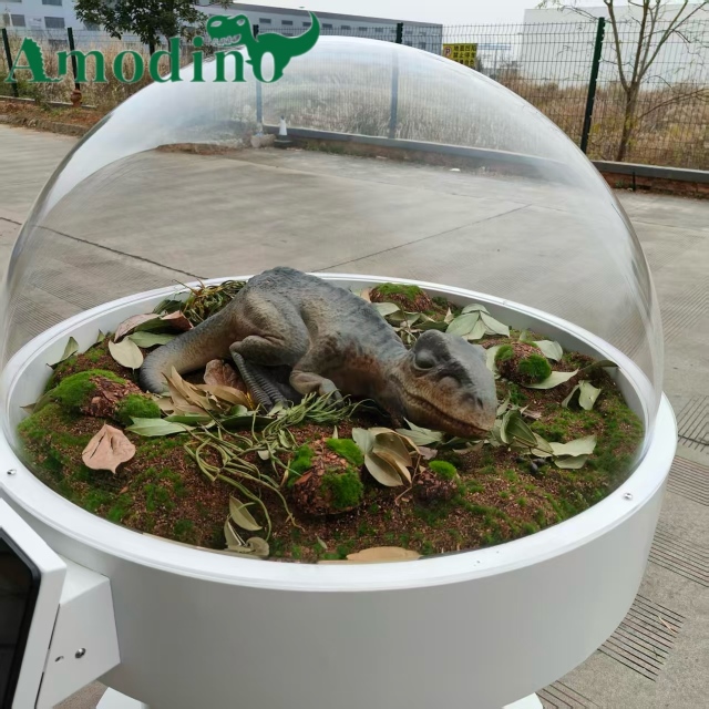 Baby Raptor Incubator Dome Display