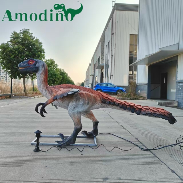 Troodon: The Smartest Dinosaur – Realistic Animatronic Replica for Museums