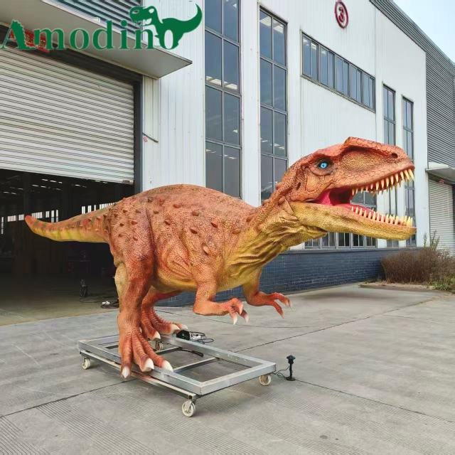Cretaceous Madagascar’s Majungasaurus Animatronic for Theme Parks