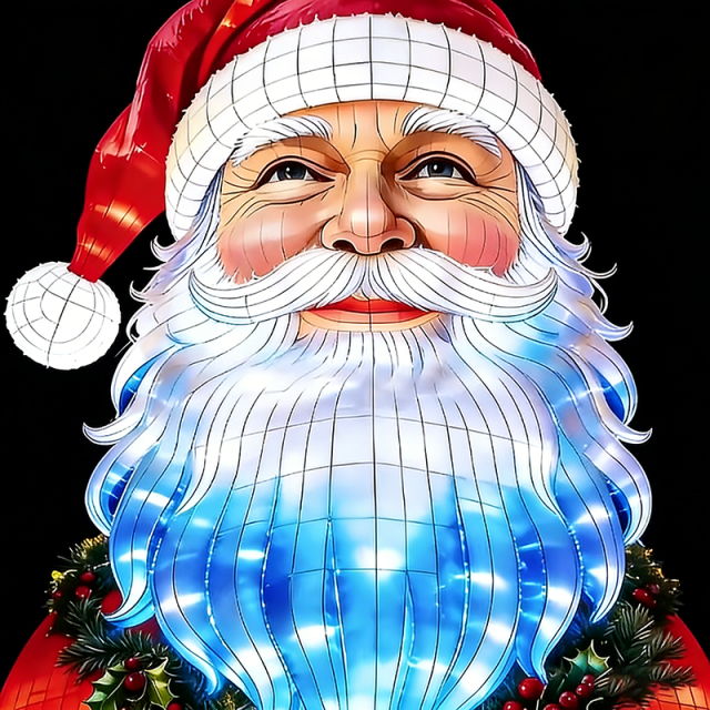 LED Illuminated Christmas Lanterns for  Holiday Festivals & Theme Parks