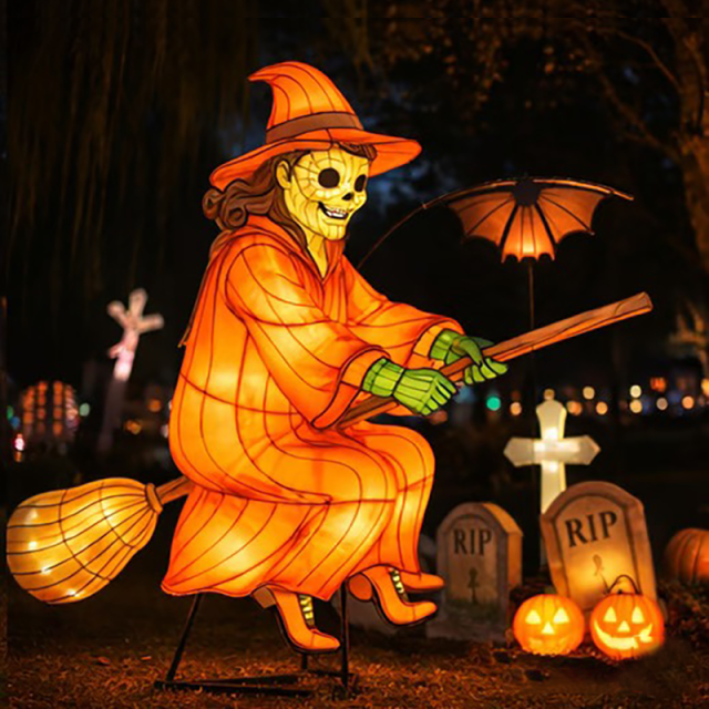 LED Illuminated Halloween Lanterns for Outdoor Festivals & Family Themed  Parks