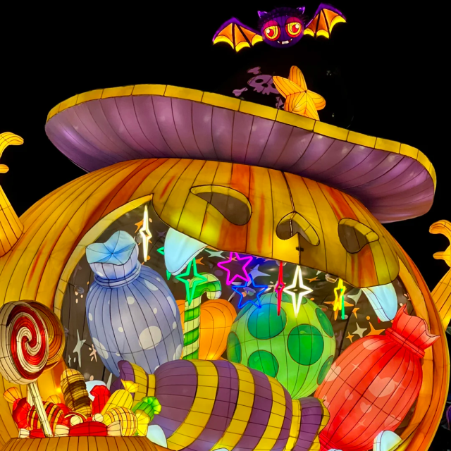 LED Illuminated Halloween Lanterns for Outdoor Festivals & Family Themed  Parks