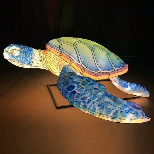 Custom Ocean Animal LED Lanterns  for Zoo & Park