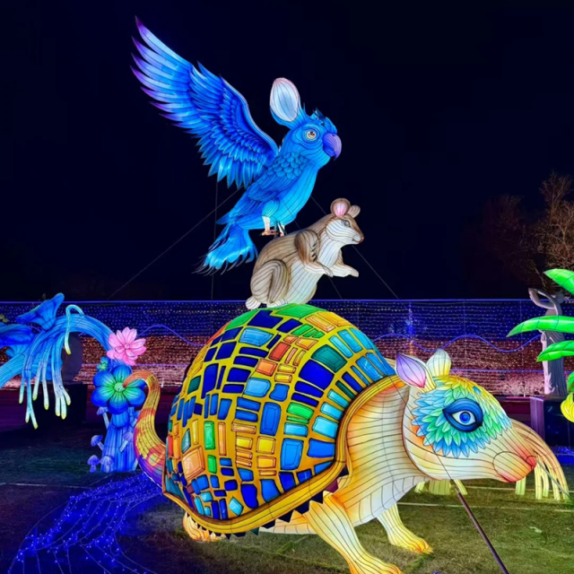Avian LED Lanterns for Theme Parks